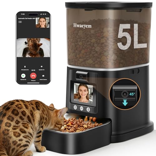 Smart Cat Feeder with Camera and App Control