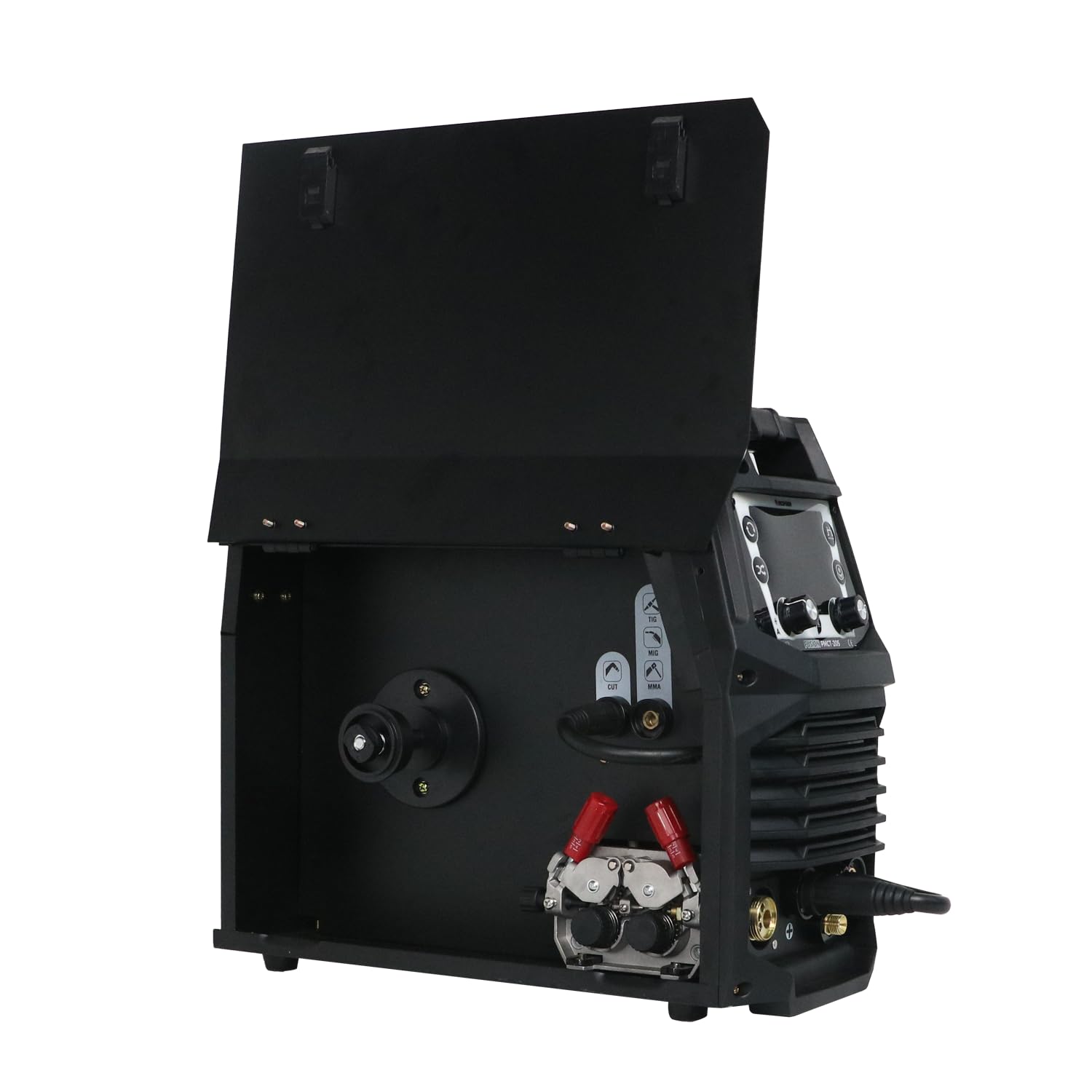 Decapower Multi Procede 200A 6 en 1 Poste a Souder Fil Fourré MIG MAG Pulse MMA HF TIG Decoupeur Plasma avec gaz sans gaz Multifonction soudure machine de découpe soudage (PMCT 205 PACK 3)