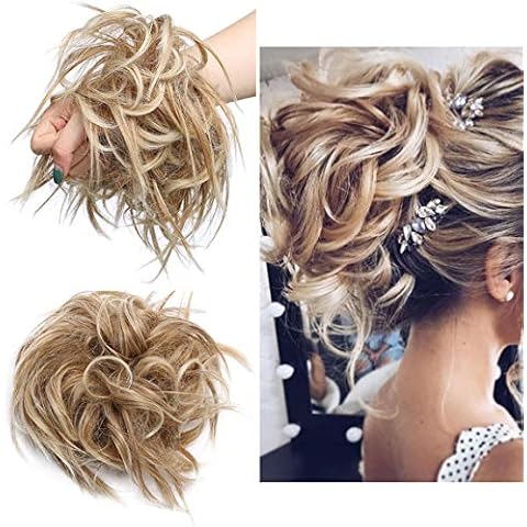 S-noilite Tousled Updo Hair Piece Extensions Cover