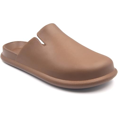 EVA Garden Clogs for Men Women Wide Toe Flat Mules Comfy Rubber Clogs Casual Slippers Hospital Kitchen Work Shoes Couples Mules & Clogs