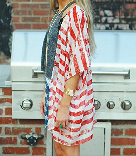 DDSOL-Womens-American-Flag-Kimono-Cover-up-Beachwear-Cardigan-Loose-Tops-Shirt-Blouse