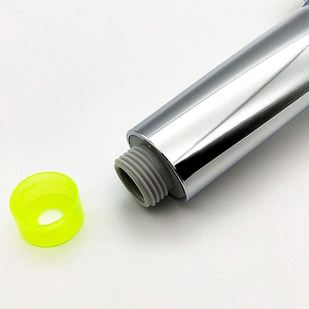 alcachofa de la ducha Cabezal de ducha de mano, superficie galvanizada, presurizado, duradero, botón de ajuste de ahorro de agua, 3 modos, pulverizador grande para baño, resistente al óxido