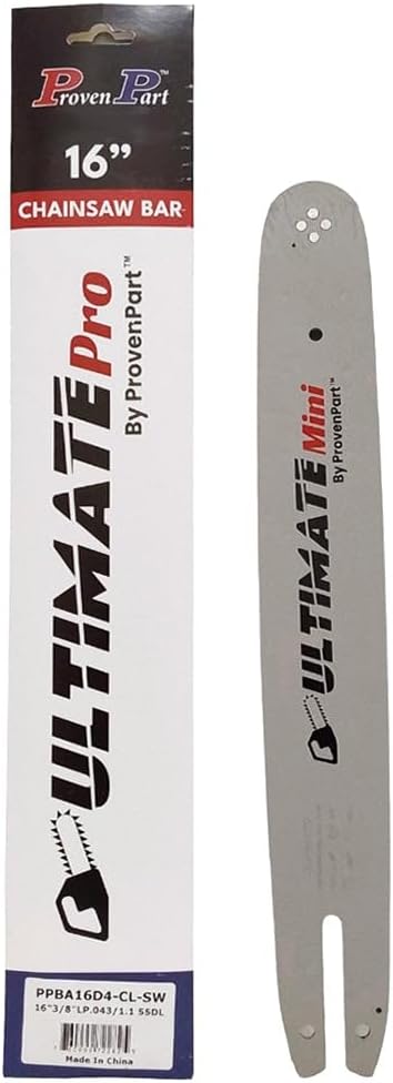 proven part 16" Chainsaw Bar 3/8 LP Gauge 043 X 55Dl Fits Stihl Model 012 Saws Running .043 Gauge