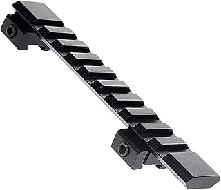 11mm Dovetail to 20mm Picatinny Weaver Rail Riser Mount Adapter for Air Gun Rifle Scope - CAJOAUIS