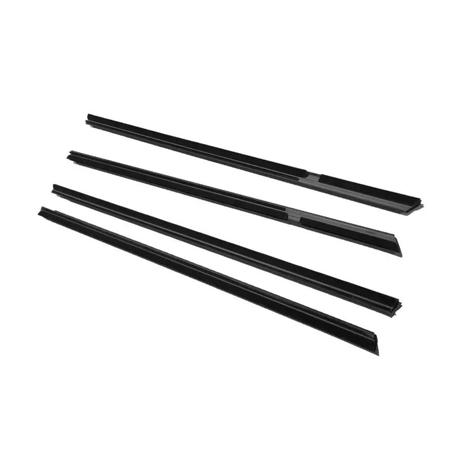 Juego de 4 Tiras de Sellado para Ventanas Laterales de Coche para Insight 2010-2014. Moldura Exterior, burlete, Cinta de presión Impermeable para Ventanas.