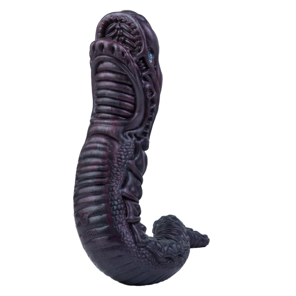 Realistische Masturbatoren Alien Tier Masturbator Taschenmuschi Silikon Masturbator Cup Monster mit Animal Vagina Analtunnel Pocket Pussy SM Fantasy Sex Spielzeug für die Männer Taschen Muschi (B)