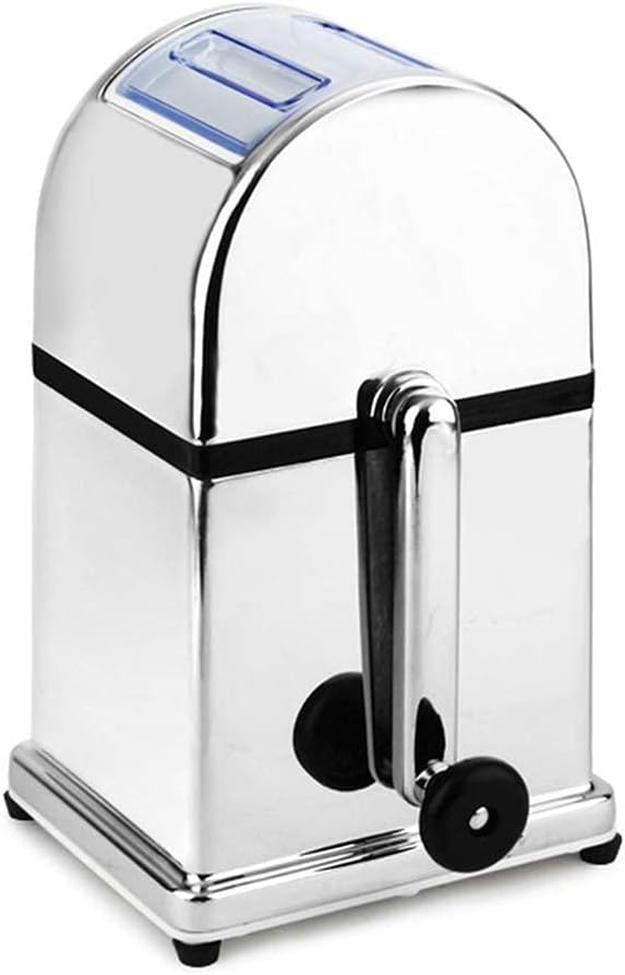 KOHARA Tin Alloy Manual ice Crusher Hand Shake ice Machine