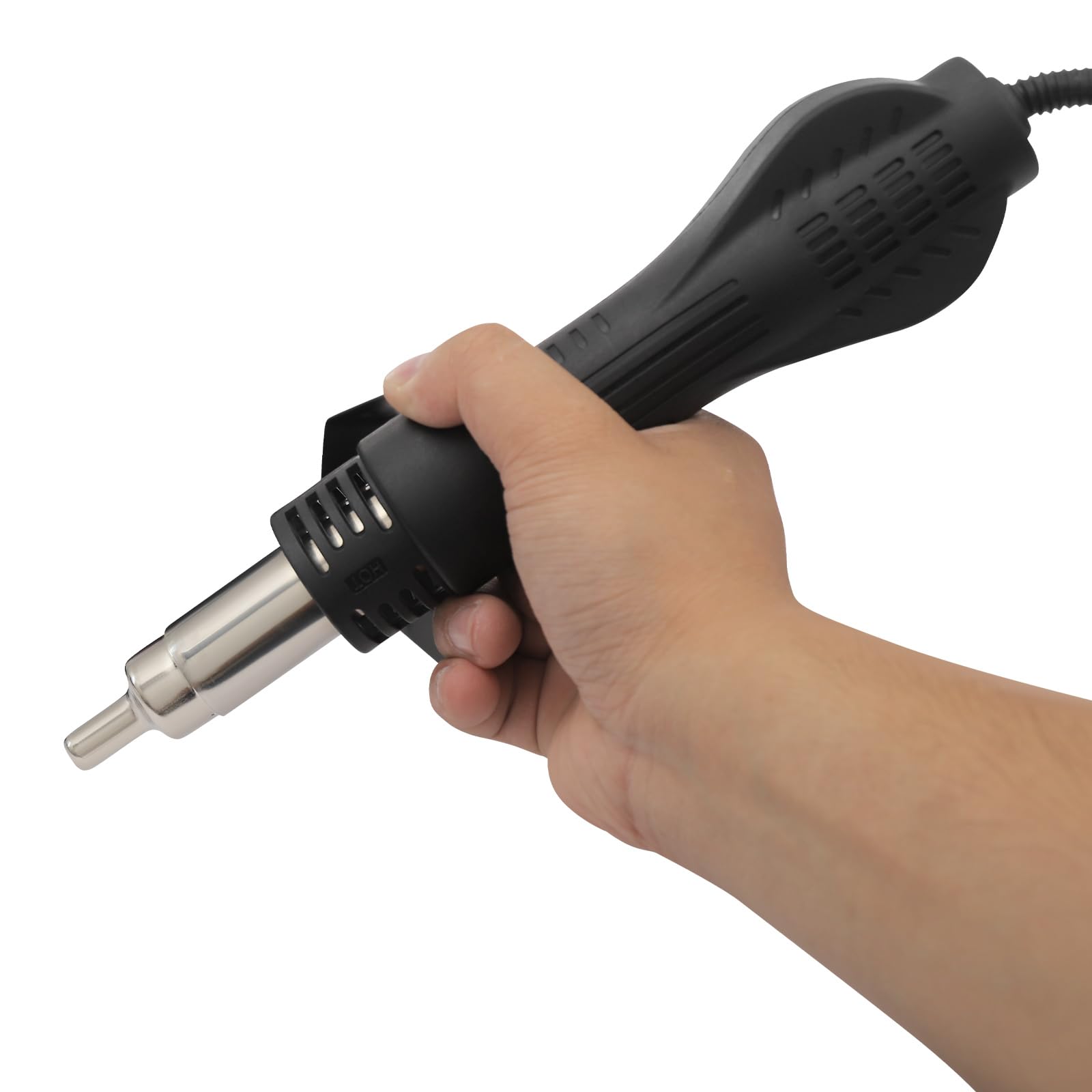 750W Heißluftpistole & Entlötstation | Heißluft Nacharbeitsstation Kit | Luftpistole Temperaturbereich 100-480°C Eignet Sich zum Entlöten und Löten Vieler Arten von Bauteilen