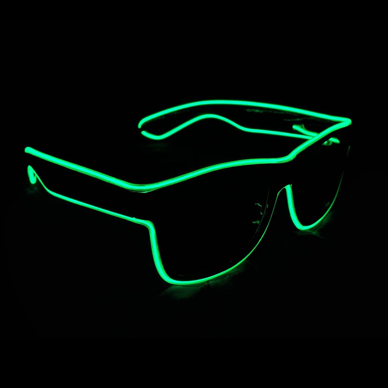 LED lumineuse lunettes éclairer clignotant lunette... - Grandado