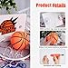 Shindel 4PCS Bathtub Basketball Hoop, Bath Toys Shower Toys for Kids Suction Cup Basketball Hoop Mini Basketball for Toddlers Gift