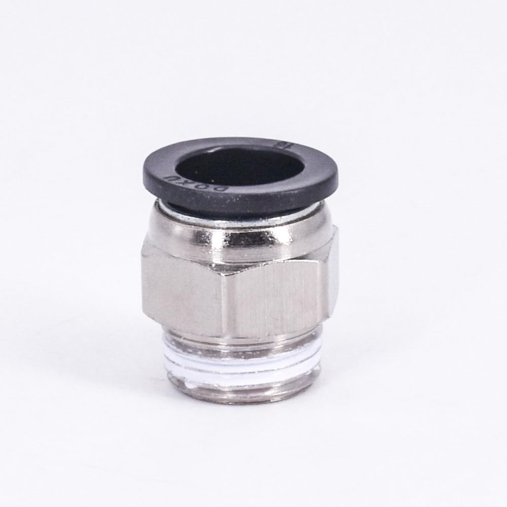 Tool Part For 1/81/43/8BSP Male X Fit Tube OD 6/8/10mm Nickel Plated Brass Pneumatic Air Hose Quick Contor Push In Coupler Water Oil - (Color: 16mm / Specification: 3/4