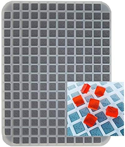 Colorado & Ohio State THC Logo - Silicone Half Sheet Mold For Gummies, Candies and Chocolates - 188 Cavity