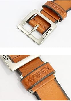 アヴィレックス　VINTAGE WORKS ブラウンレザーベルト 15601 アヴィレックス VINTAGE WORKS ブラウンレザーベルト 15601