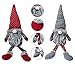 Pack 2 de Muñeca de Navidad Sentado Figura Papá Noel sin Cara...