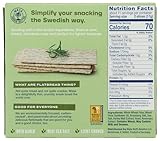 Wasa Flatbread Thins Crackers, Rosemary and Sea Salt, 6.7 Ounce (Pack of 1)