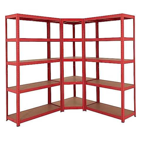 BiGDUG 5 Tier Garage Corner Shelving Kit Cover