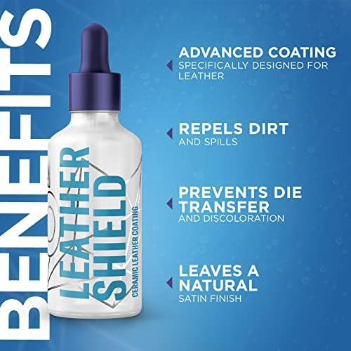 GYEON Quartz LeatherShield 50ml - Advanced Sio2 Ceramic Coating for Leather - All Types of Natural Leather and Vegan Leather Alike - Does Not Change Finish of Your Upholstery - Repels Dirt and Liquid 2 GYEON Quartz LeatherShield 50ml - Advanced Sio2 Ceramic Coating for Leather - All Types of Natural Leather and Vegan Leather Alike - Does Not Change Finish of Your Upholstery - Repels Dirt and Liquid