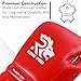 Ring Pro Aura 100 Full-Grain Leather Lace Up Boxing Gloves for Men and Women Training Sparring Muay Thai Kickboxing Heavy Punching Bag and MMA Gloves