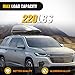 Nilight Roof Rack Cross Bars Compatible with 2018 19 20 2021 Chevy Traverse with Factory Side Rails,Adjustable Aluminum Less Wind Noise Car Crossbars for Cargo Carrier Luggage Box Kayak Tent Snowboard