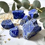 2 lb Lapis Lazuli Bulk Raw Crystals and Healing Stones for Tumbling, Wire Wrapping, Wicca Reiki,Meditation - Image 5