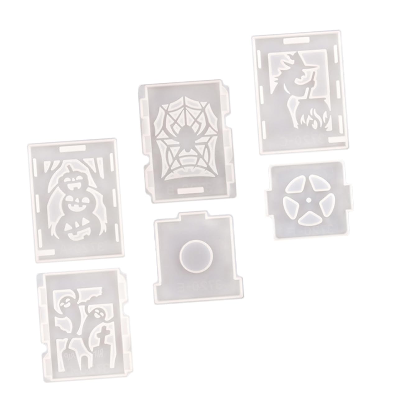 Moules pour lanternes d'Halloween en silicone TEHAUX 3 sets