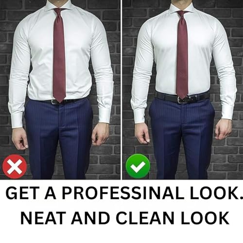 Image of Shirt Stays Elastic Adjustable Tucker Belt For Men Women,Shirt Tucker belt strap Maximum Strech,Elastic Strecheable Belt, (unisex | black)