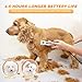 FOCUSPET Pet Grooming Clippers, Professional Dog Hair Clipper 2-Speed Electric Pet Hair Clipper Kit Trimmer Cat & Dog Clippers Set for Dogs Cats USB Rechargeable LED Display