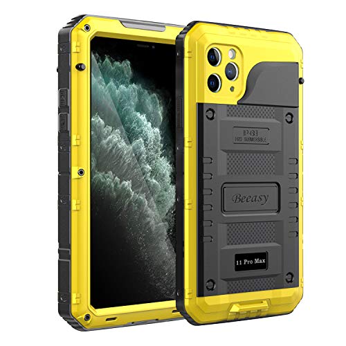 Coque étanche iPhone 11 Pro Max antichoc intégrale jaune