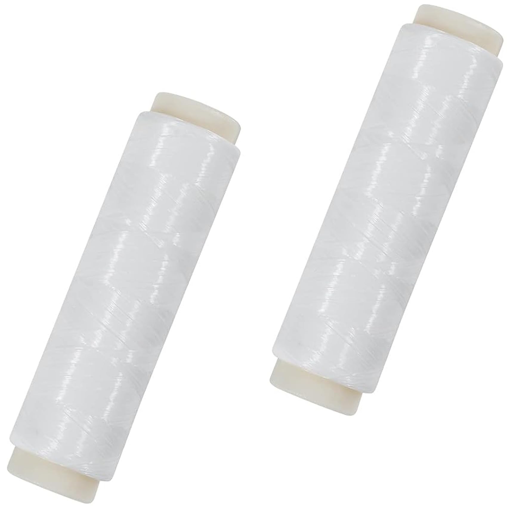 WHTCHSU Fishing Thread Nylon Elastic Invisible Magic Fishing Line Bait Thread 0.1/0.2 mm Length 656 Feet Per Spool Stretchy Line Clear String