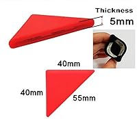 Vista 4 de Protectores de borde de esquina para puerta de automóvil, 2 unidades, protector de parachoques de silicona, anticolisión, cubierta protectora contra