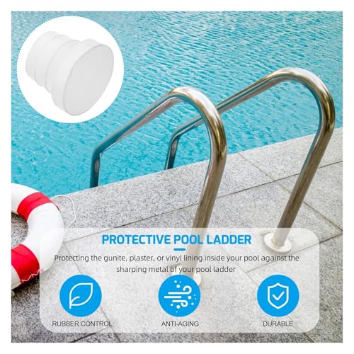 Tupper de Goma para Escalera de Piscina 4 Piezas miniatura 5