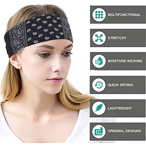 Image of Face Mask Multi Bandana Neck Gaiter Seamless Magic Headband Outdoor Face Scarf for Dust Wind and UV Resistance
