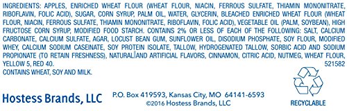Hostess Fruit Pie, Apple, 4.25 Ounce (Pack of 8)