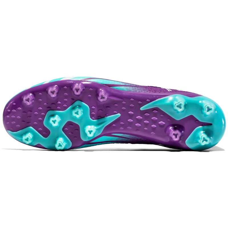 High Top Soccer Cleats, Professional Training Shoes, Lightweight Breathable Mesh, Non-Slip Rubber Sole3