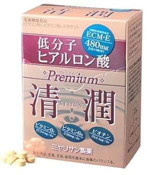 プレミアム清潤　低分子ヒアルロン酸　ミヤリサン製薬　80粒×6箱　お得なセット プレミアム清潤 低分子ヒアルロン酸 ミヤリサン製薬 80粒×6箱 お