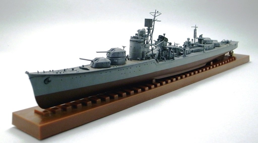 トライアンフモデル1/350秋月1944ウォーターライン仕様＋UPグレードセット 1/350 日本海軍 駆逐艦 秋月 1944年アップグレードパーツセット