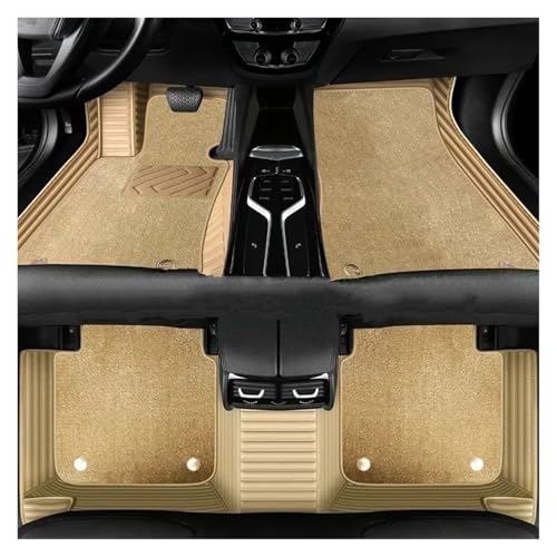 Tapis sol voiture velours nano pour BMW X6 E71 F16 G06 X7 G07 accessoire intérieur beige