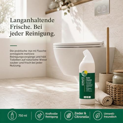 Sonett WC-Reiniger Zeder-Citronella, 750 ml – Ansicht 2