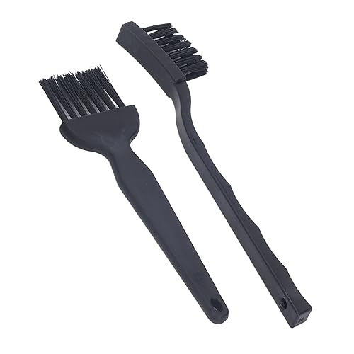 Miniatura 3 de Cepillo de teclado portátil antiestático, cepillo de limpieza electrónica con pinzas, cepillo antiestático, aspiradoras de computadora