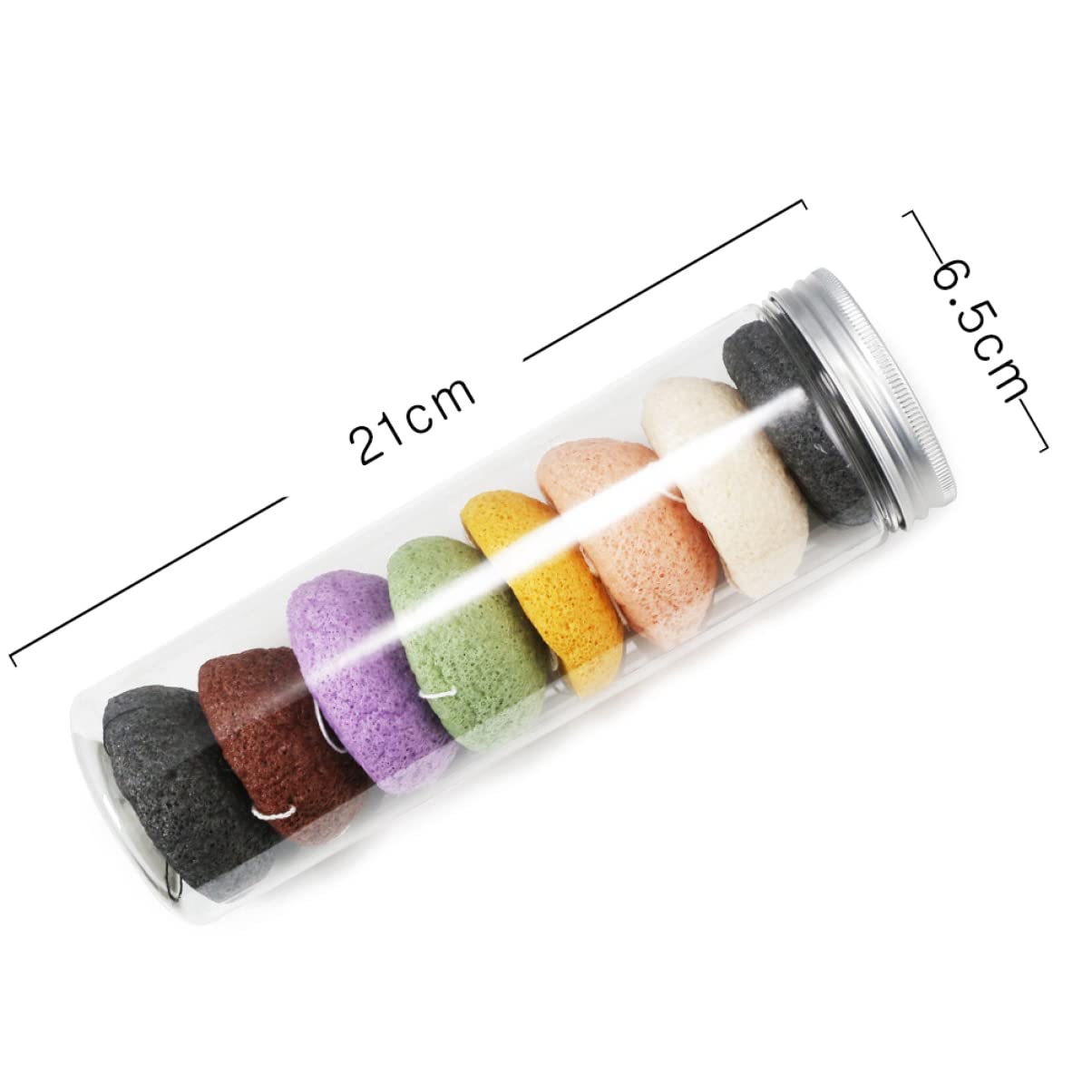 FRCOLOR 16stücke Gesichtsreinigungsschwämme Exfolierende Natürliche Hautpflege-schwämme Für Sanfte Gesichtsreinigung Und Peeling Für Empfindliche Und Trockene