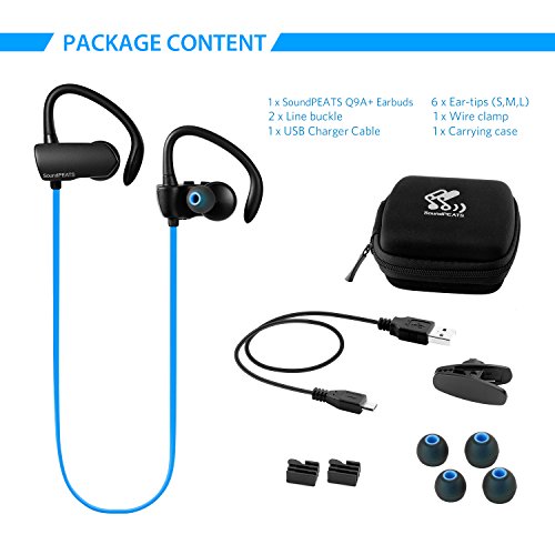 SoundPEATS Q9A Bluetooth 4.1 Wireless Cuffie per