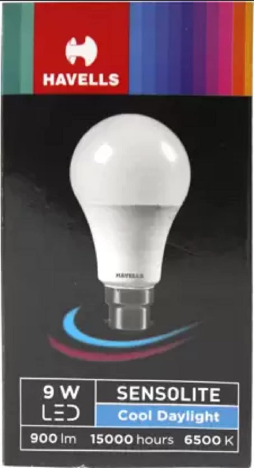 Buy HAVELLS 9W LED SENSOLITE MOTION SENSOR BASED BULB (PACK OF 2) Bulb