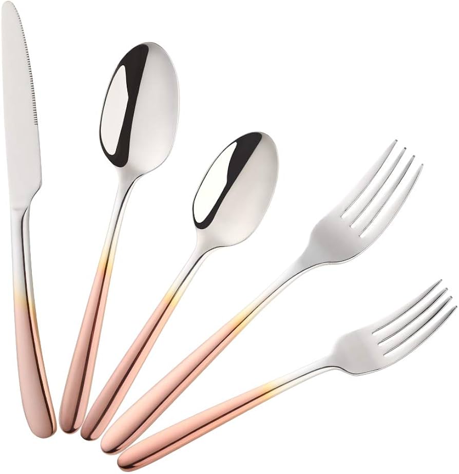 Amazon | カトラリーセット ディナーカトラリーセット 5点セット