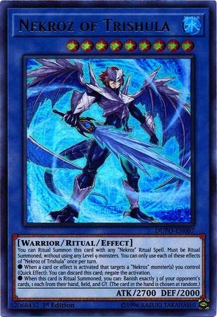 Yu-Gi-Oh! - Nekroz of Trishula - DUPO-EN087 - Ultra Rare - 1st Edition - Duel Power