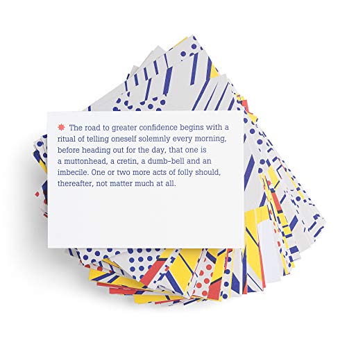 The School Of Life - Confidence Flash Cards - 60 Prompt Cards To Improve Your Confidence #TOP2