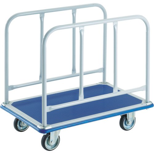 TRUSCO(トラスコ) プレス製台車 ドンキーカート サイドハンドル1225×775 510N 折りたたみ 軽量