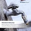 Freeze Miser Outdoor Faucet & Spigot Freeze Protection – Patented Valve Shield, Activates at Water Temperature Below 37°F/3°C – Durable Winter Cover Alternative – Quick Install, Saves Water – 2 Pack #1