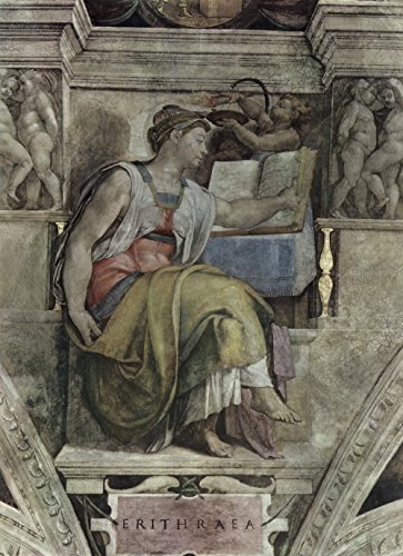Impresión mate de Michelangelo, Capilla Sixtina Sección 19 en tamaño mediano