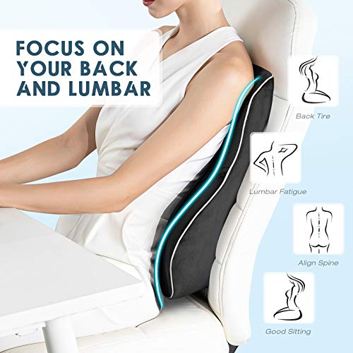 Tusscle Lumbar Cushion, Original Lumbar Cushion Rear Moderate Zacht en hard gevormd, geschikt voor thuis, kantoor… - Image 3