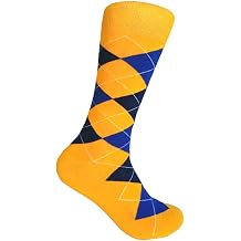 Triple M Plus Mens Groomsmen Wedding|Party Events|Gala Collection Argyle Dress socks